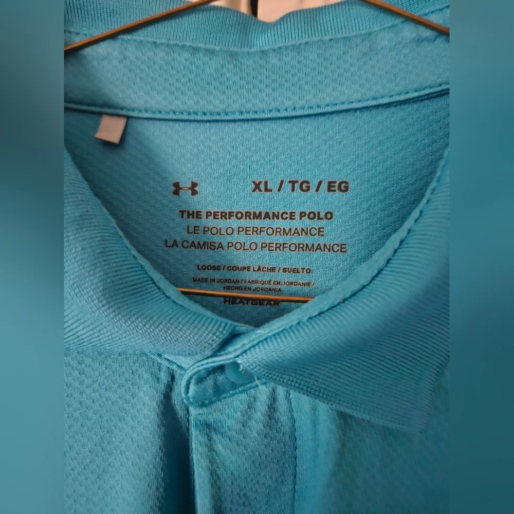 Under Armour Men's Performance Golf Polo Shirt XL - Picture 2 of 6